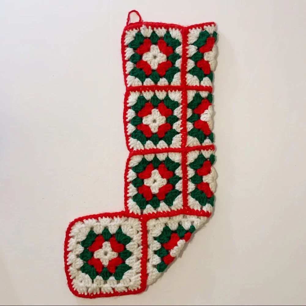 Vintage Handmade Christmas Stocking